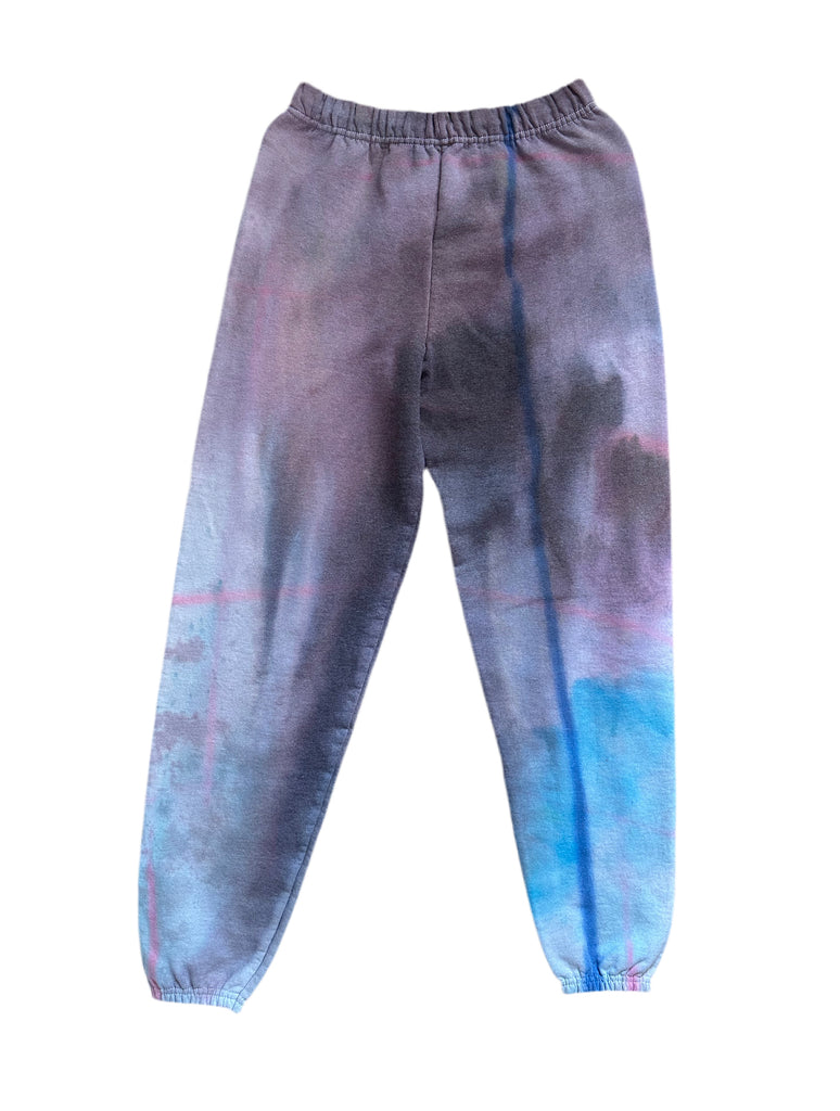 ALR Sweatpants in Walnut and Mineral Blue Rad Plaid