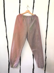 natural tie dye sweatpants made from organic dyes